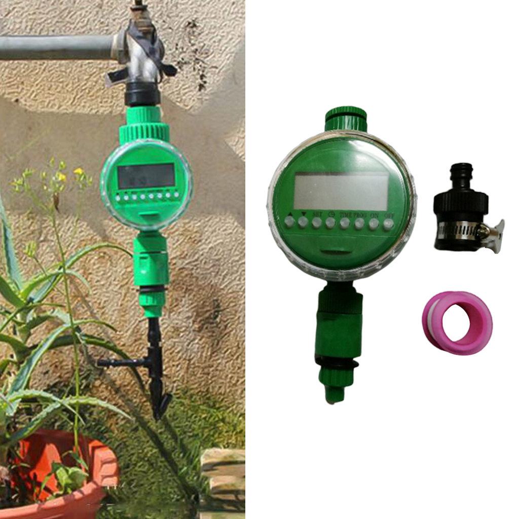 Auto Digital Electronic Hose Water Timer LCD Display Irrigation Controller