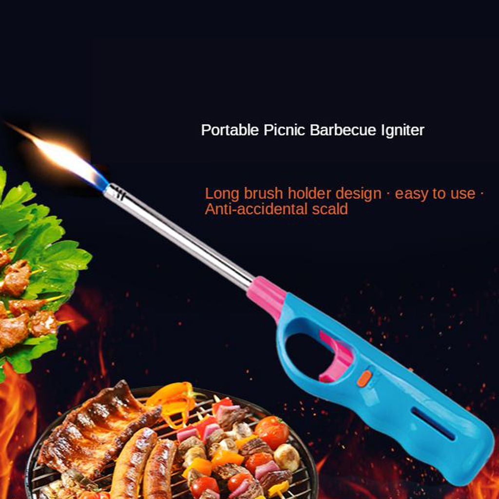 Reusable Handheld Long Pole Adjustable Firepower Igniter 1Pcs