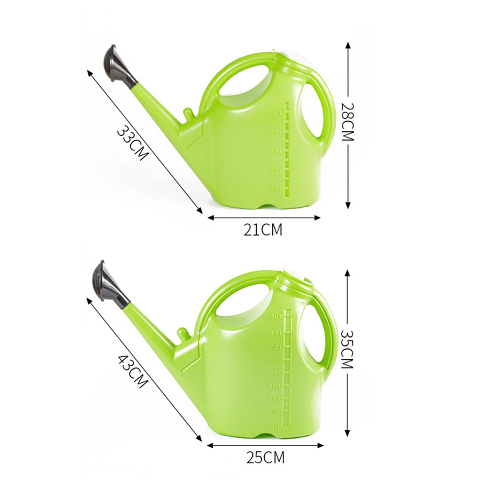 Watering Can Large Capacity Removable Long Spout for Garden Lawn Plants