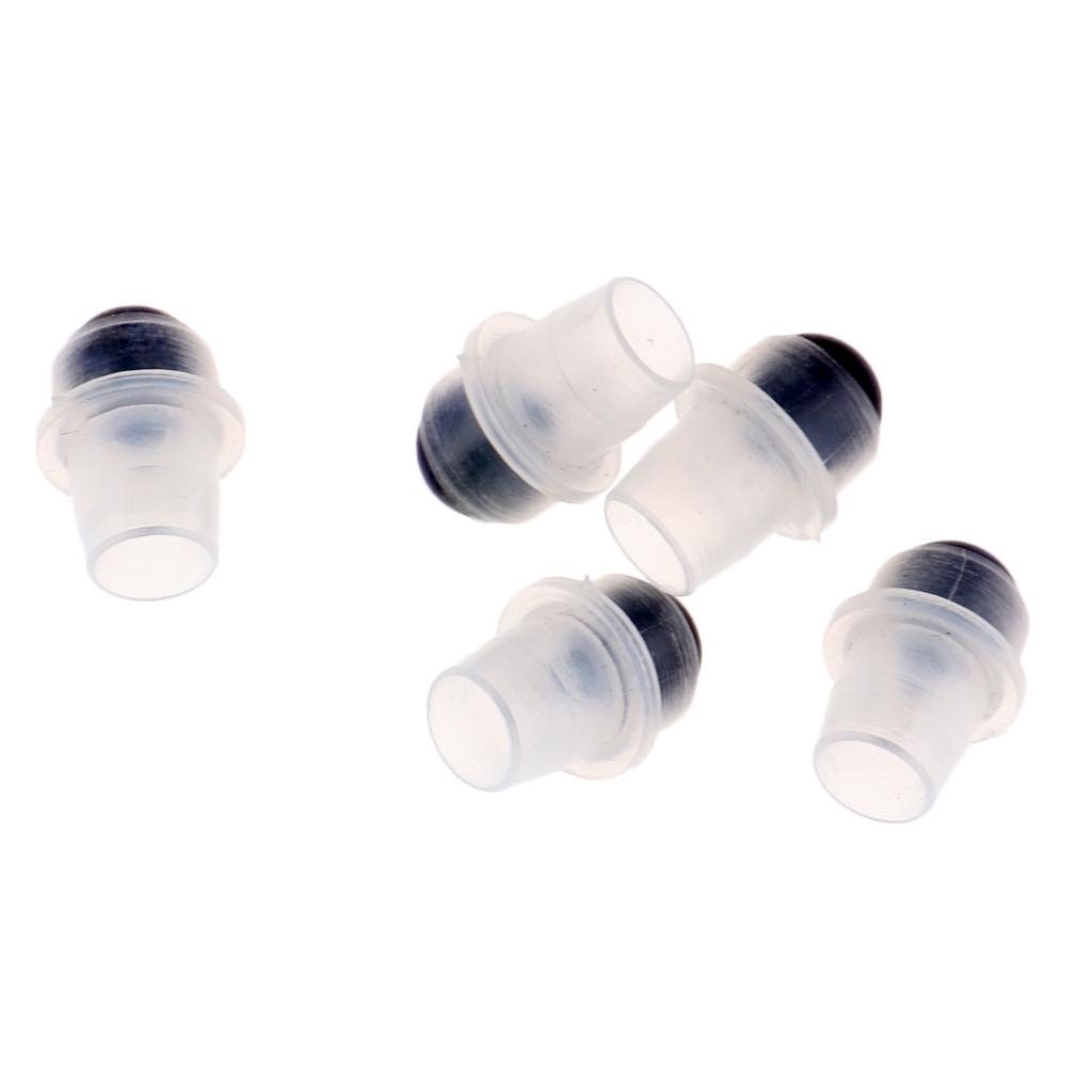 5Pcs Replacement Ball Roller Tops for Essential Oils Bottles  Dark  Blue