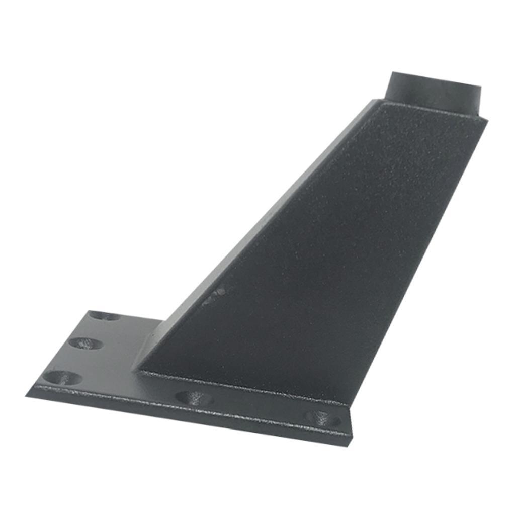 2x Metal Furniture Legs Sofa Couch Chair Bed Ottoman Cabinet Legs Black