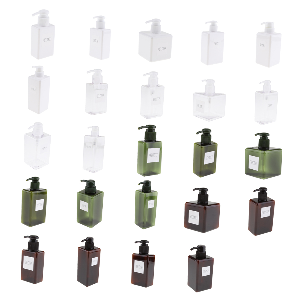  Dispenser Cosmetic Containers Bottle  White 100ml