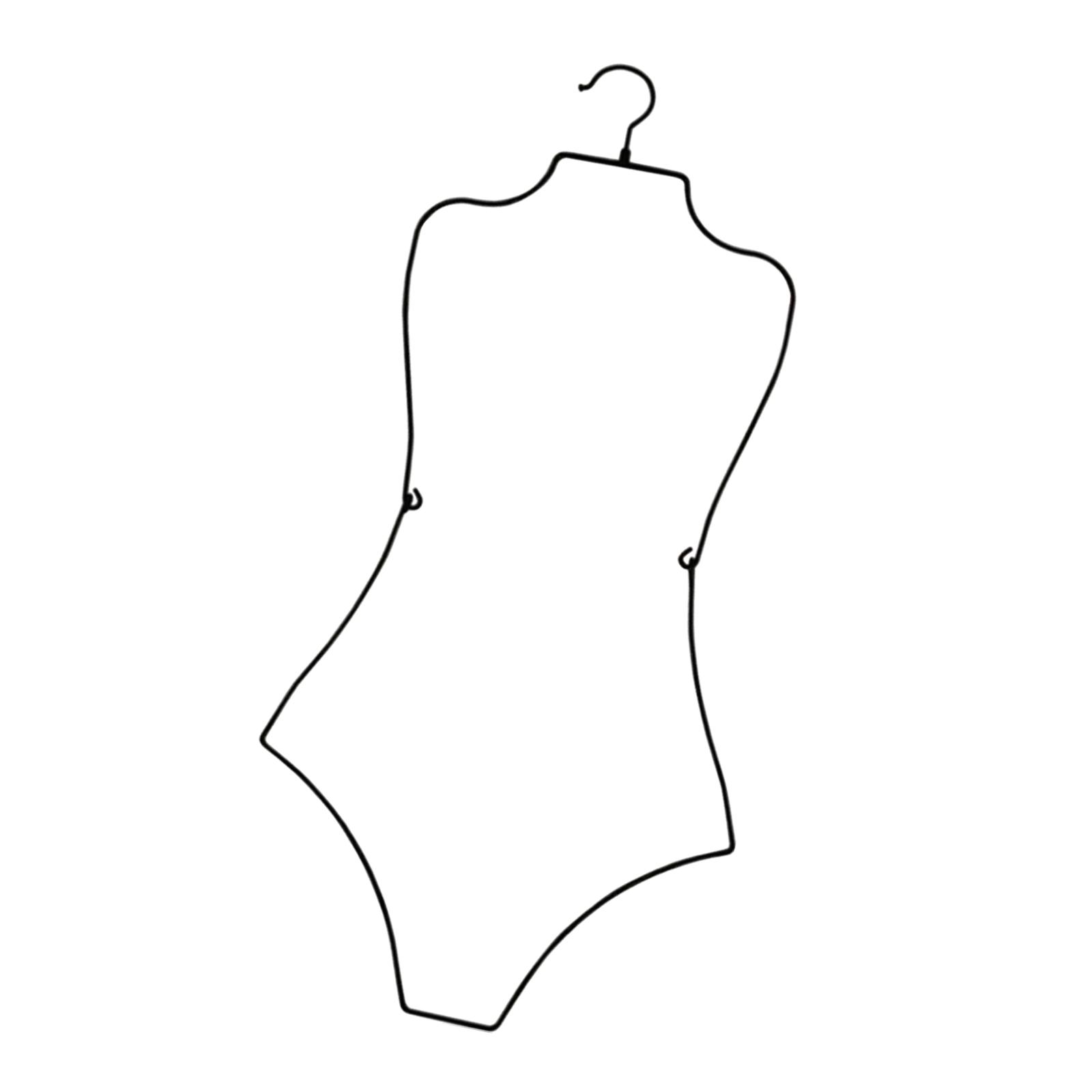 Bikini Display Rack Black