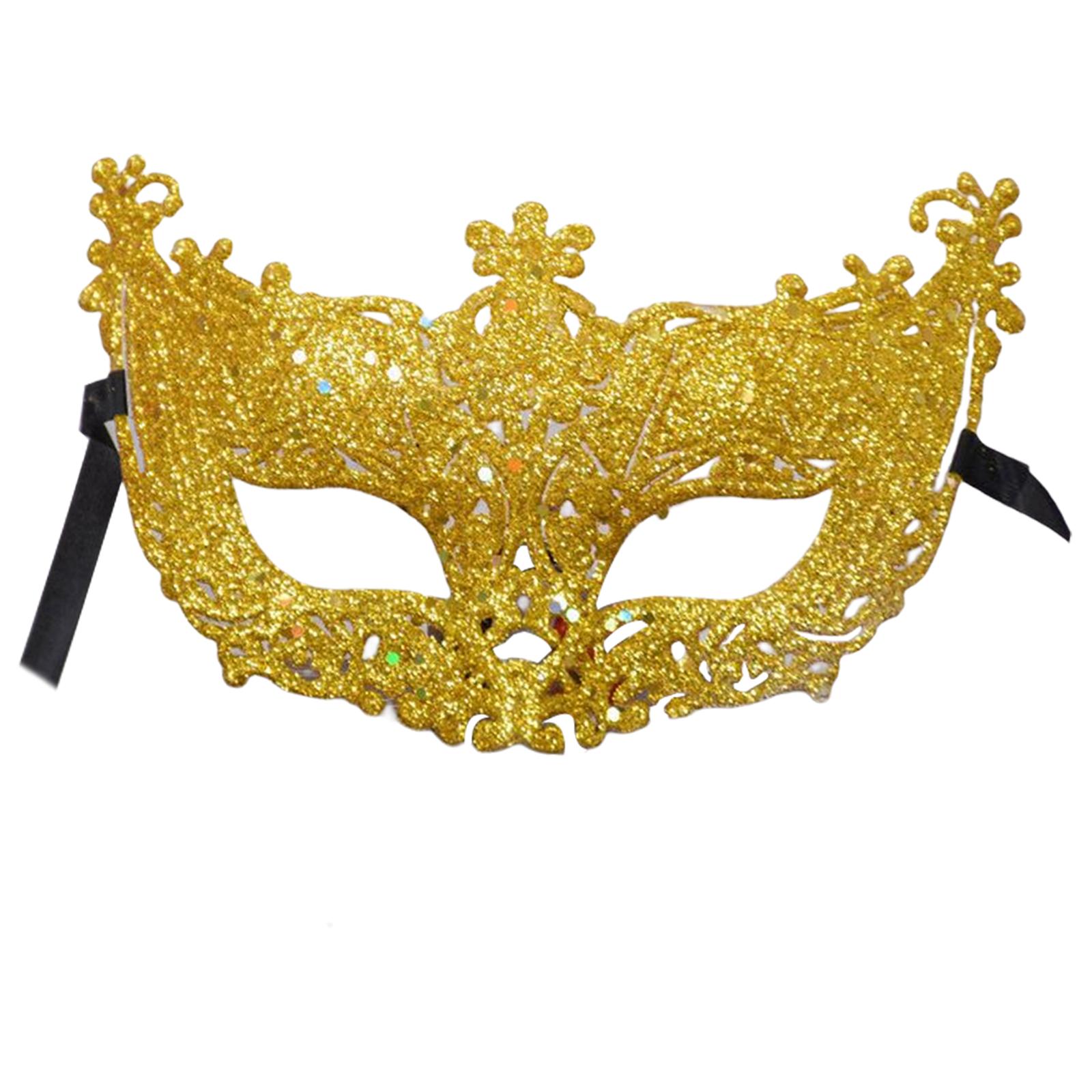 Glitter Masquerade Costumes Accessory Fancy Dress Cosplay 