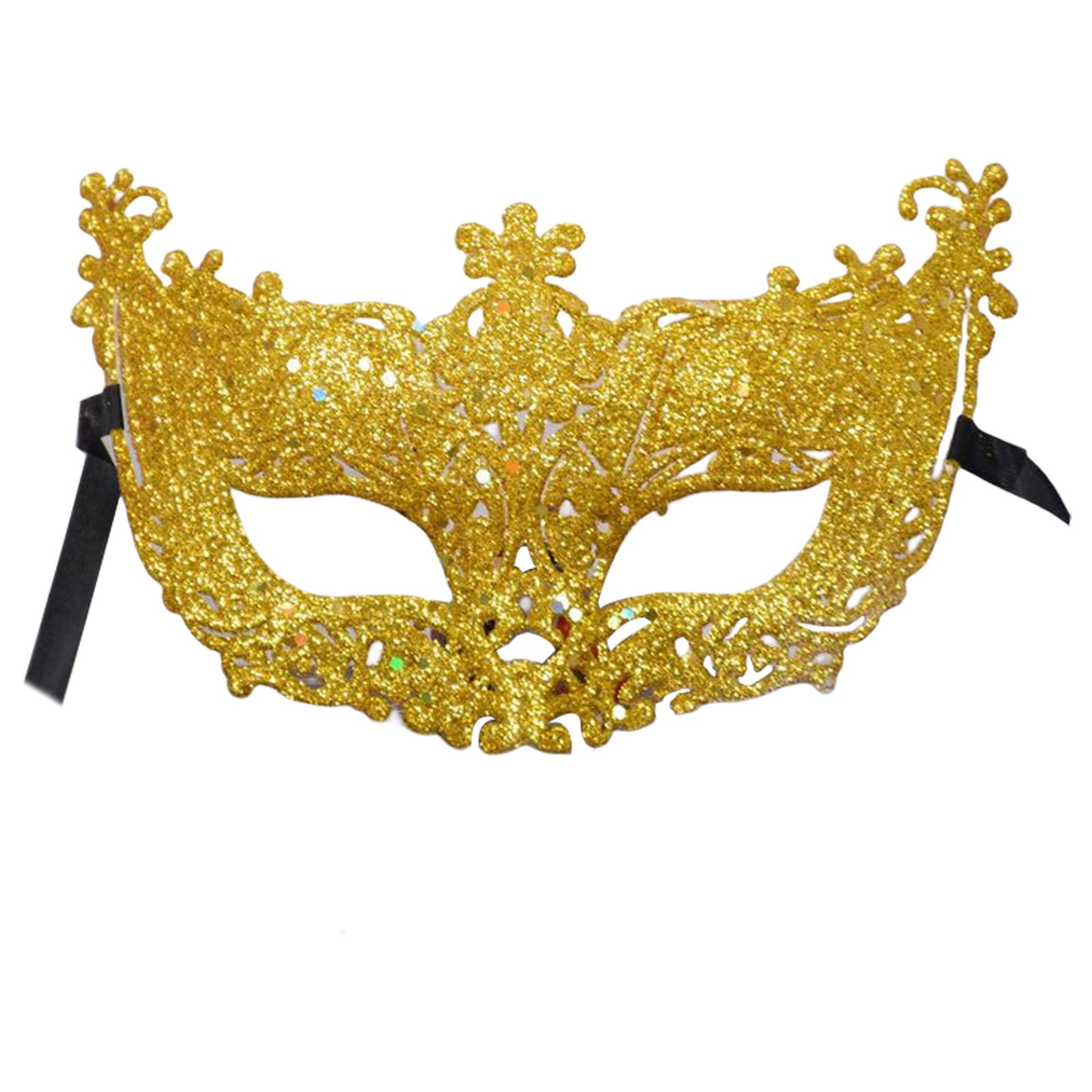 Glitter Masquerade Costumes Accessory Fancy Dress Cosplay 