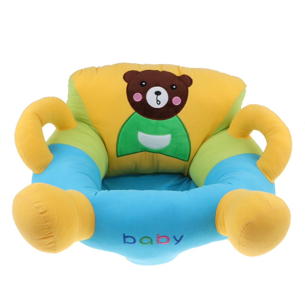 Baby Learning Chair Support Seat Baby Anti-Rollover Sofa Bear