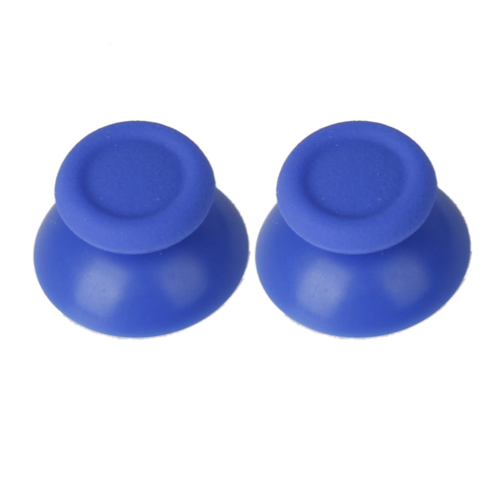 1 Pair of Joystick Thumbstick Thumb Stick for Sony PlayStation 4 PS4 Controller - Blue