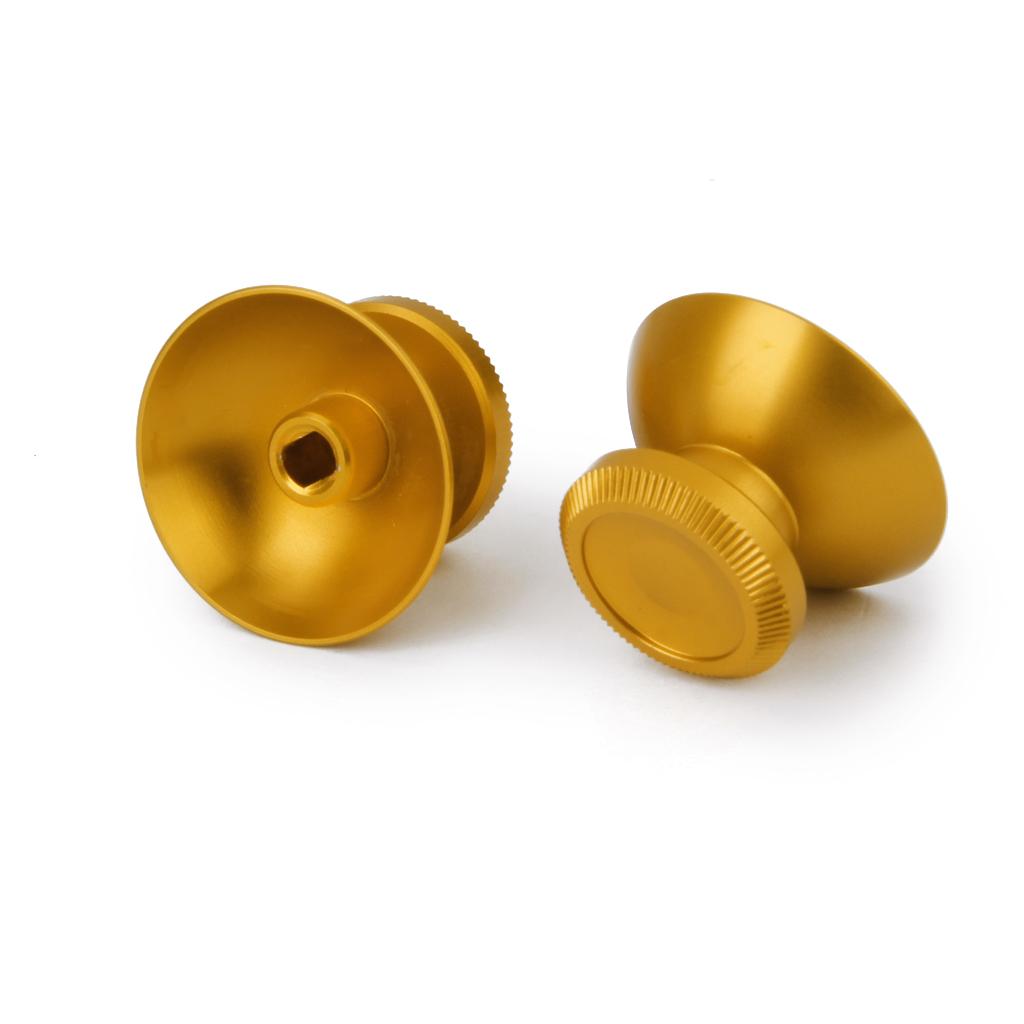 Metal Joystick Thumbstick for Sony PlayStation 4 Xbox One Controller Golden