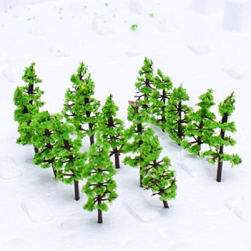 Model Fir Tree Train Set Plastic Trunks Scenery Landscape N Z - 100PCS