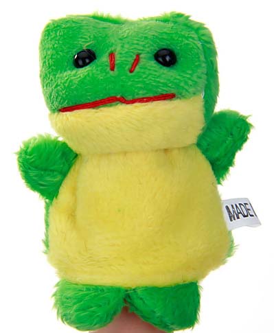 10pcs Velvet Animal Style Finger Puppets Set