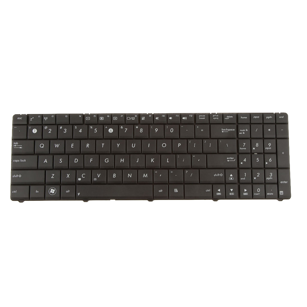 Laptop Keyboard For Asus X54H X55 X55V X55VD X53S X75V X61S US English Black