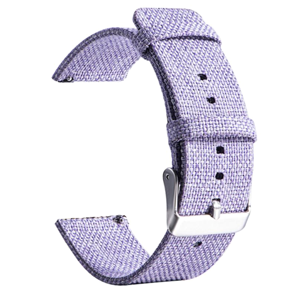 20mm Band for Samsung Huawei Smart Watch Replacement Strap WristBand Purple