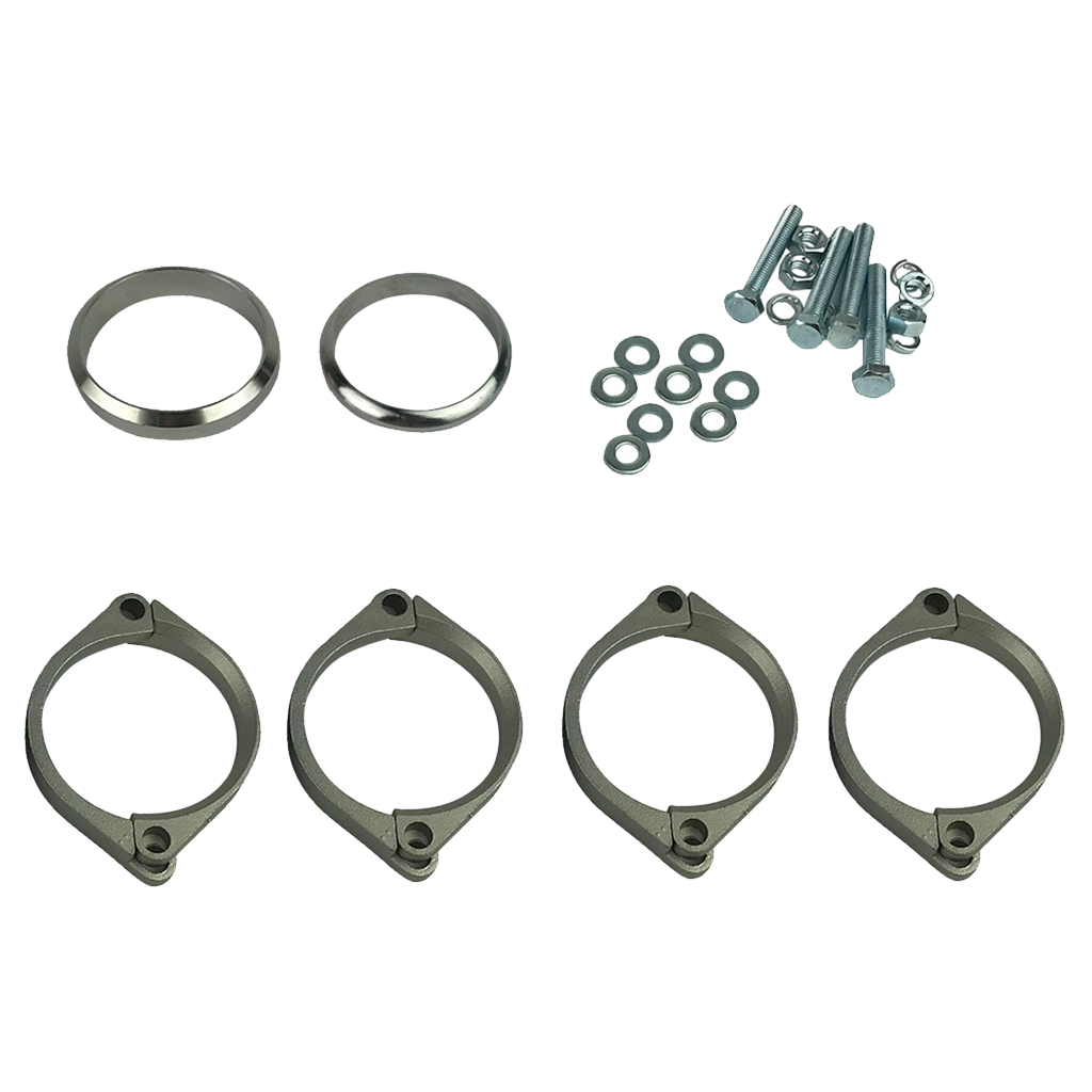 Rusted Exhaust Flange Flanges Brackets Repair Replacements Fix Kit for BMW