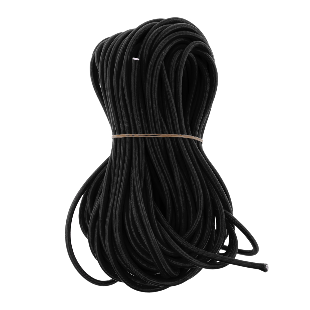 6mm 1-5 Meter Bungee Rope Shock Cord Tie Down Boats Trailers 3.3ft-16.5ft 