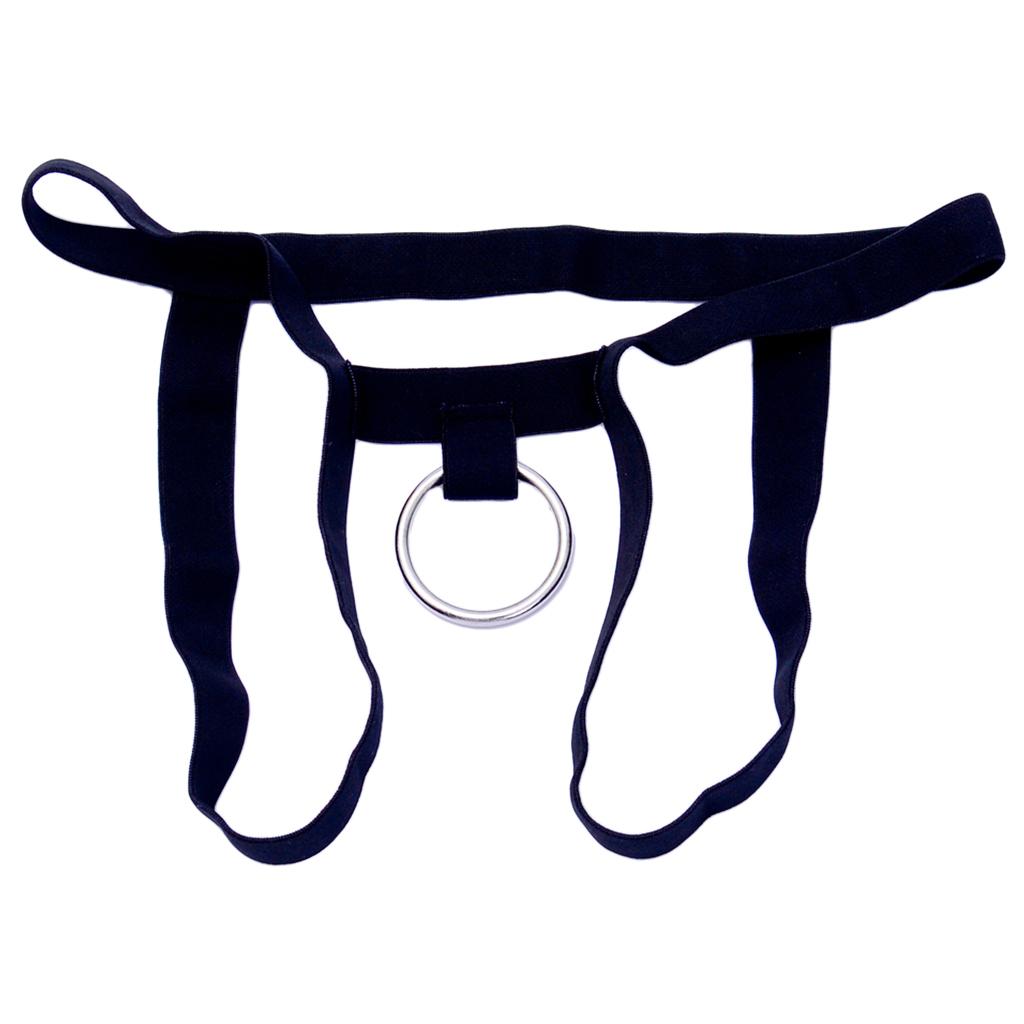 2Pcs Sexy Mens G-string Underwear Hollow Ring Pouch Jockstrap Thong Briefs