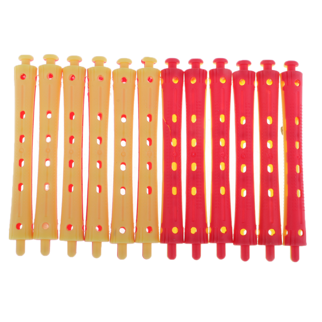 48 Pieces Hair Curler Clamps Hairdreser Perm Rods Hair Styling DIY Tools