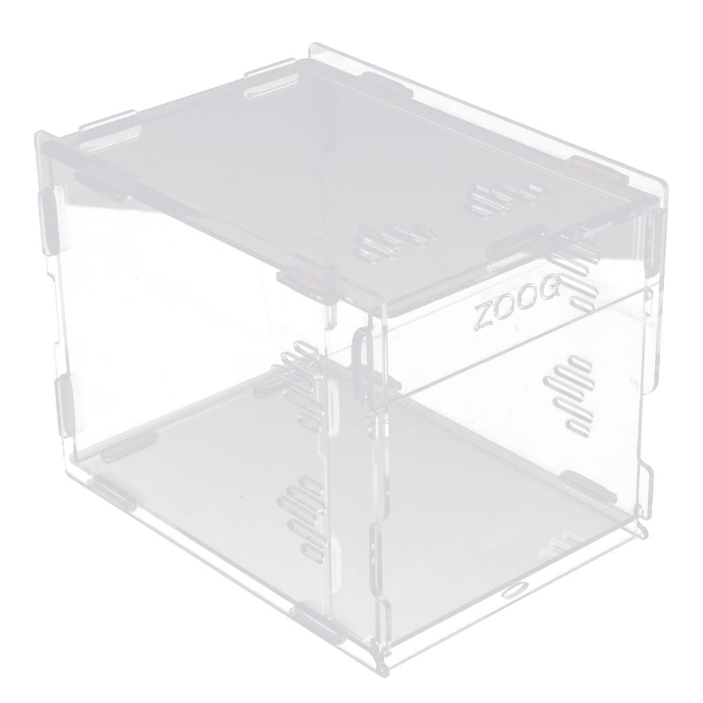 Acrylic Reptile Insect Tank Breeding Box For Spider Worm Cricket Locust
