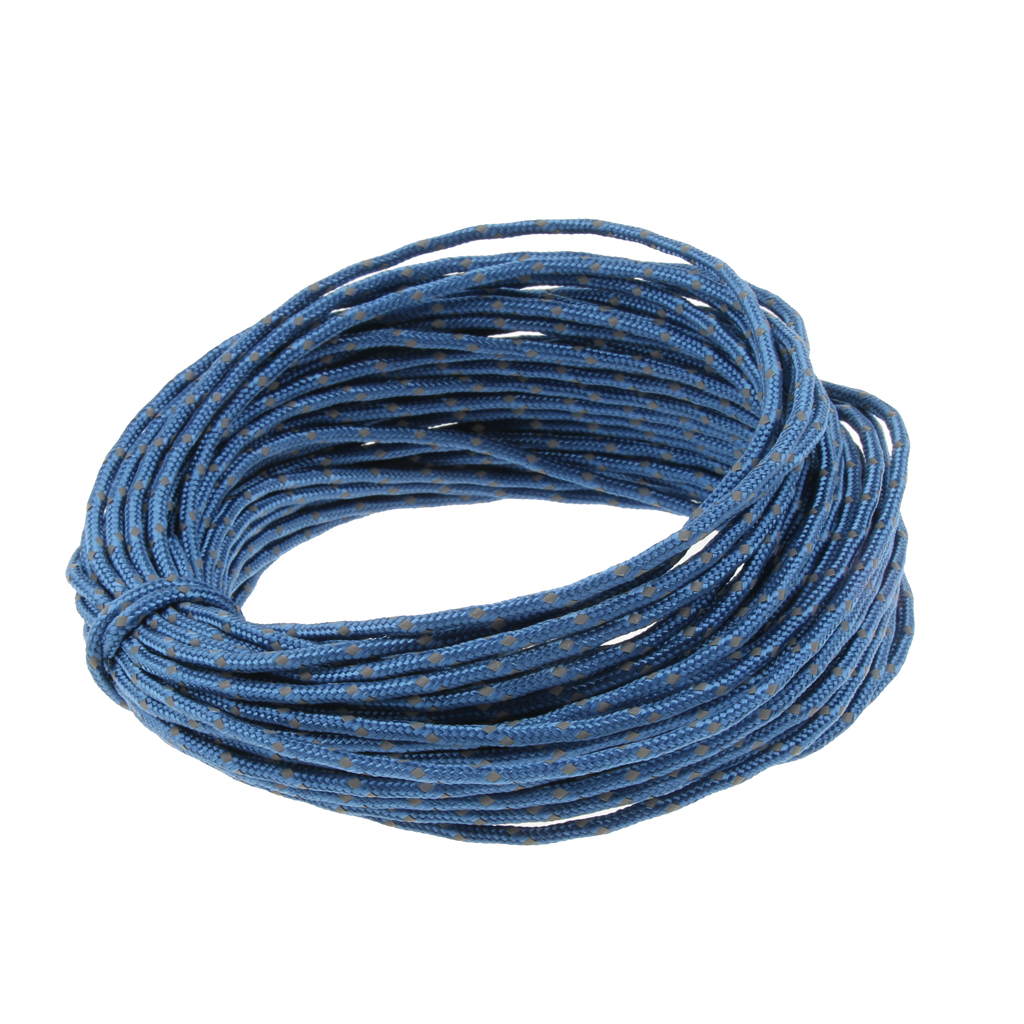 Reflektierend Lasso seile Seil Zeltseil-Campingkabel Paracordseil für Tarp 