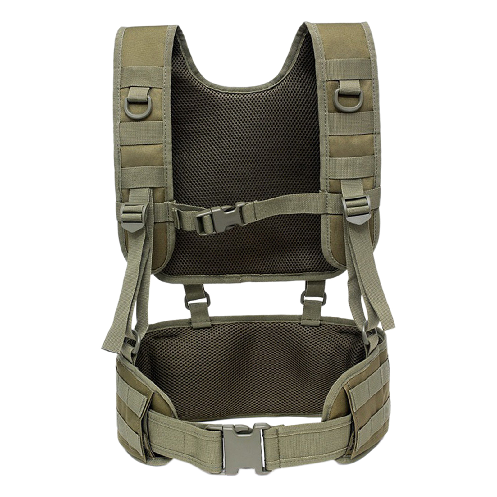 Breathable Tactical Vest Combat Modular Game Chest Rig Clothing Green