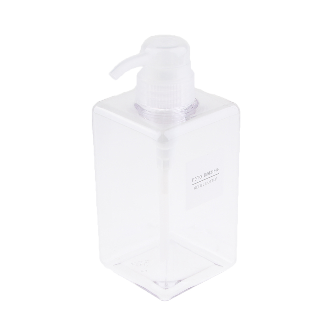  Dispenser Cosmetic Containers Bottle  Transparent 450ml