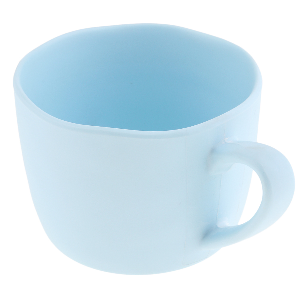 European Household Melamine Plastic Cup Unbreakable Coffee Mug / Saucer