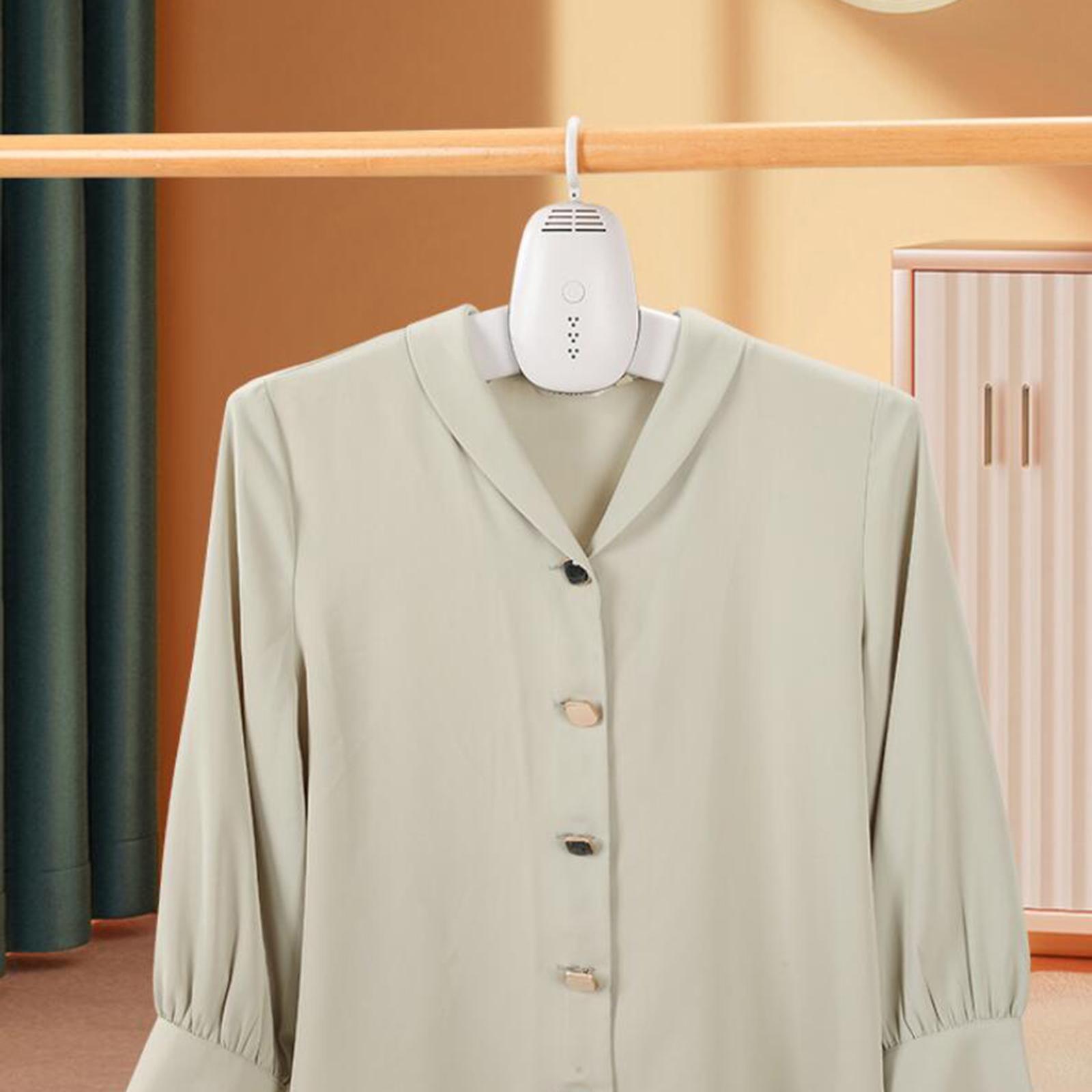 Heated Drying Hanger Save Space Traveling Shirts Electric Clothes Dryer Rack