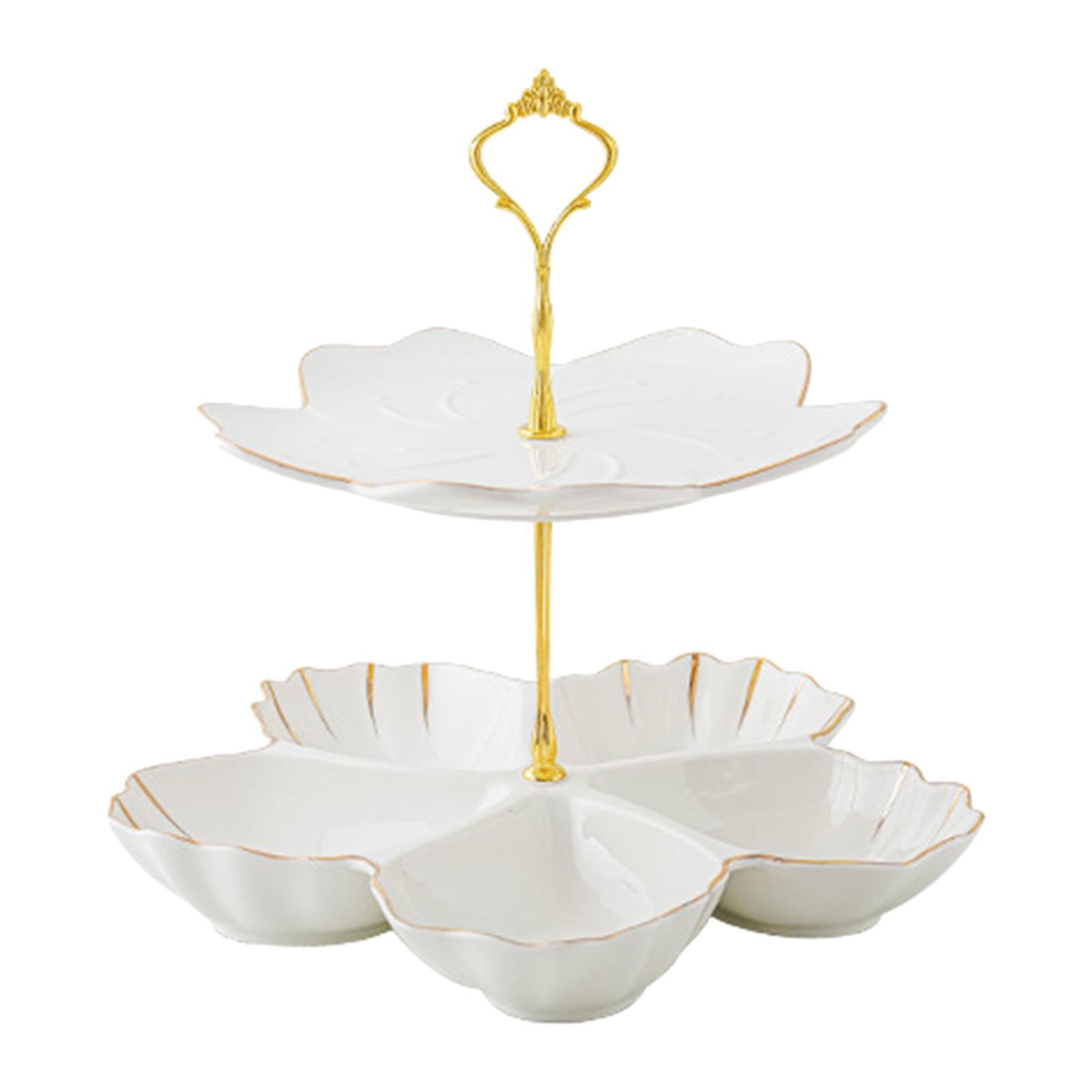 Ceramic Cake Stand 2 Tier