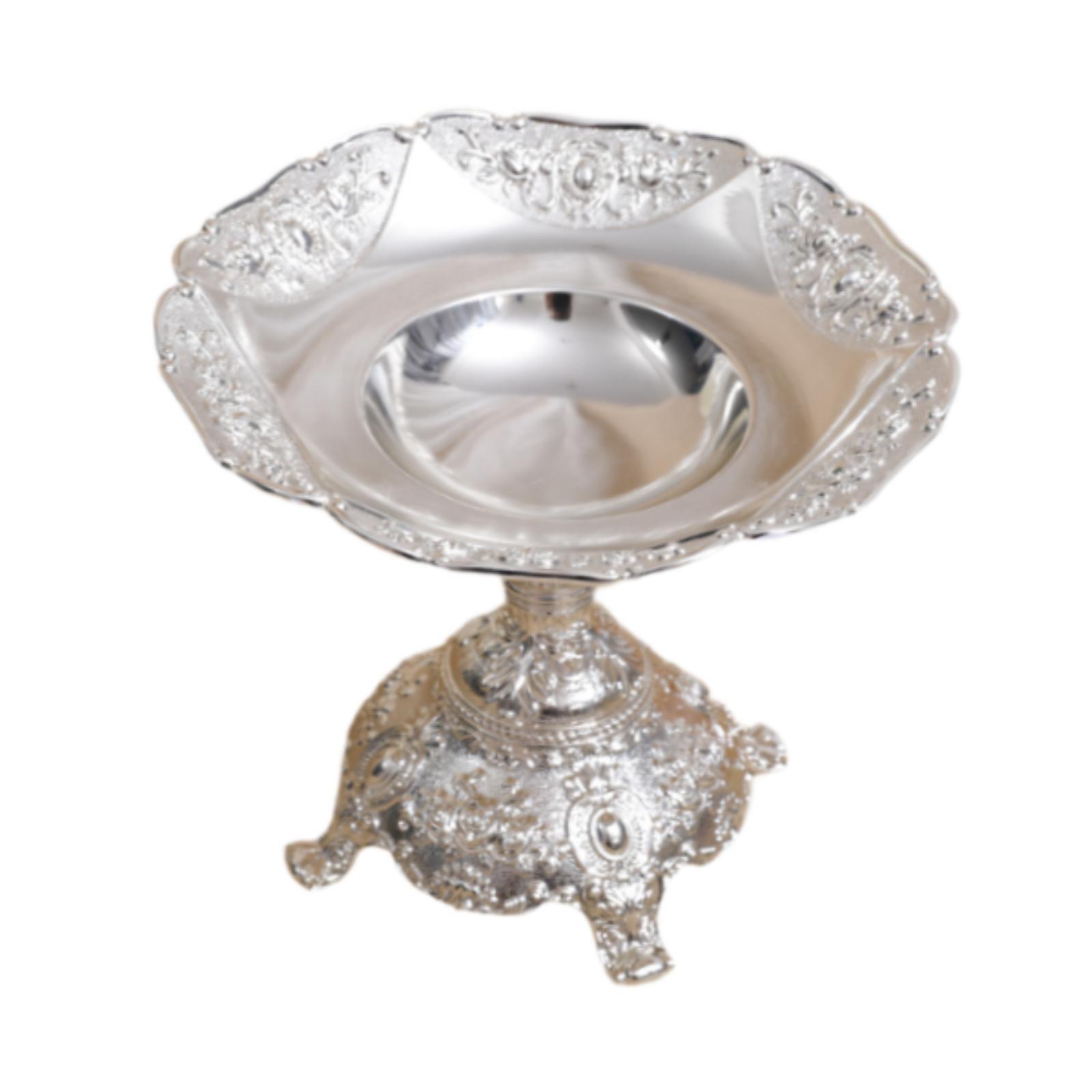 Footed Bowl Silver
