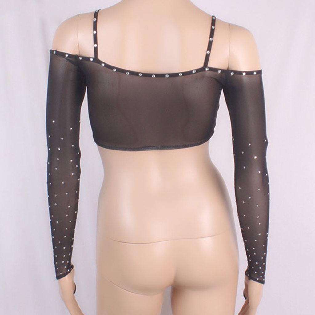 dance long sleeve tops
