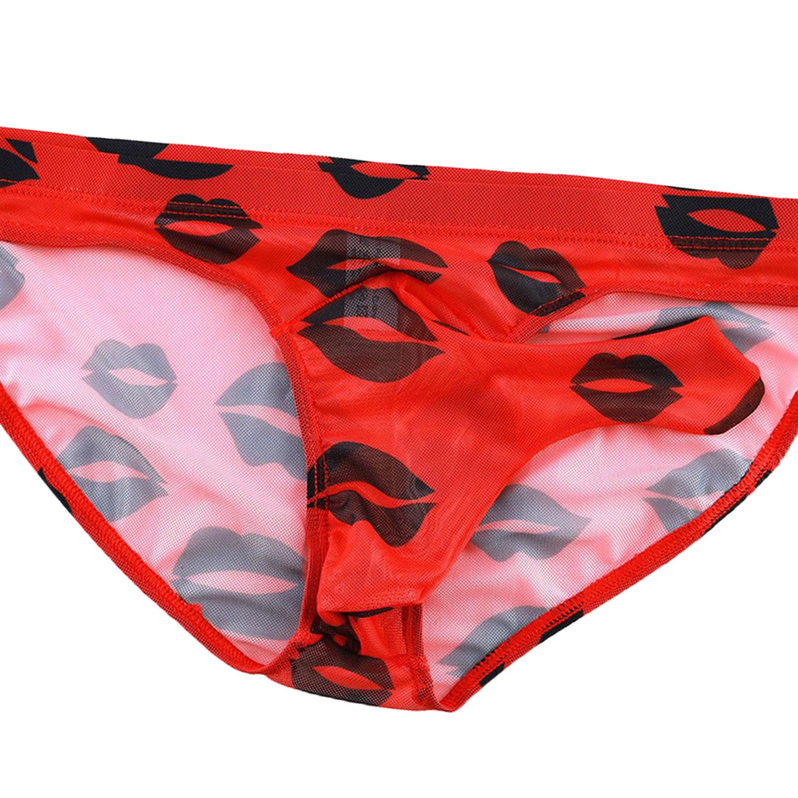 Men Underpants Comfortable Breathable Elastic Summer Swimming Beach XXL