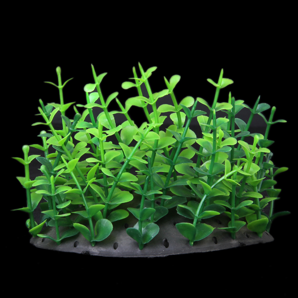 10cm Plastic Aquarium Plants Ornament for Fish Tank