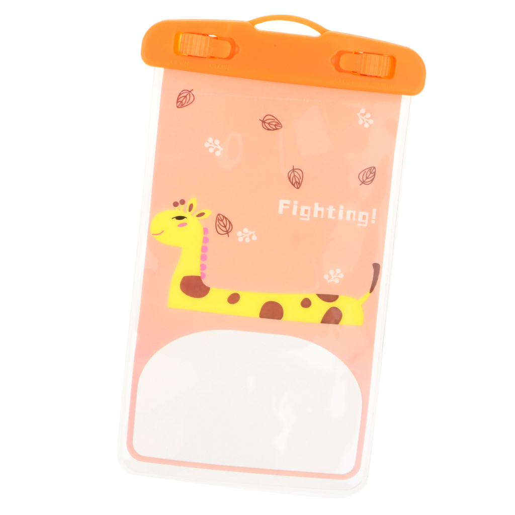 Fawn Cartoon Waterproof Phone Case Anti-Water Pouch Dry Bag Cover for Phones