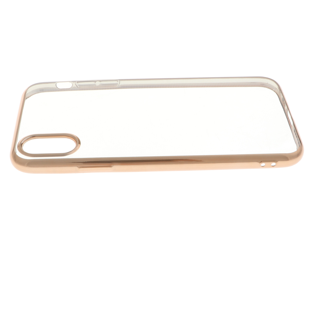 Slim TPU Soft Clear Phone Case Plating Edge For IPhone XR 8 7 IPhone X XS