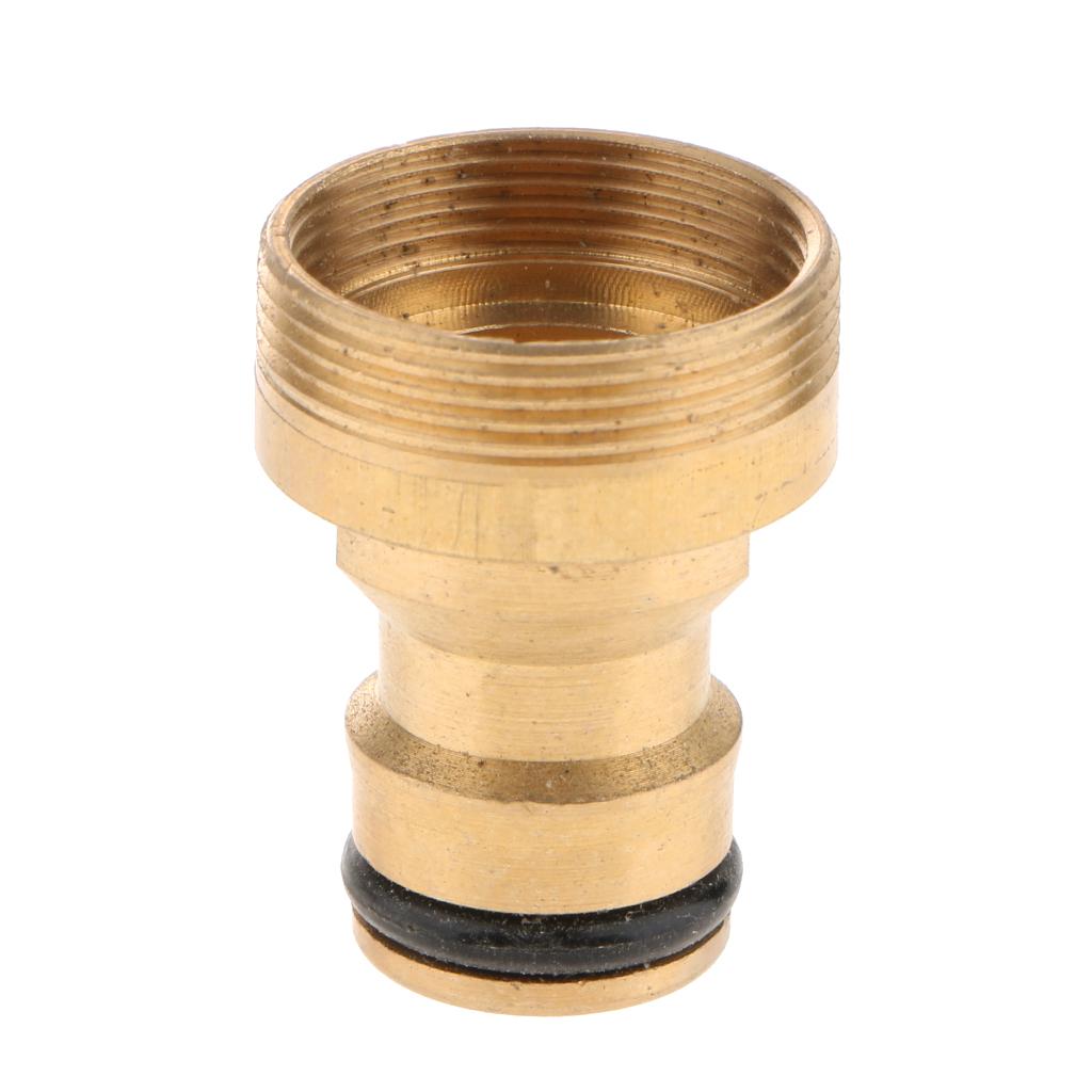 Car Wash Water Threaded Tap Copper Quick Connection Adapter Fitting