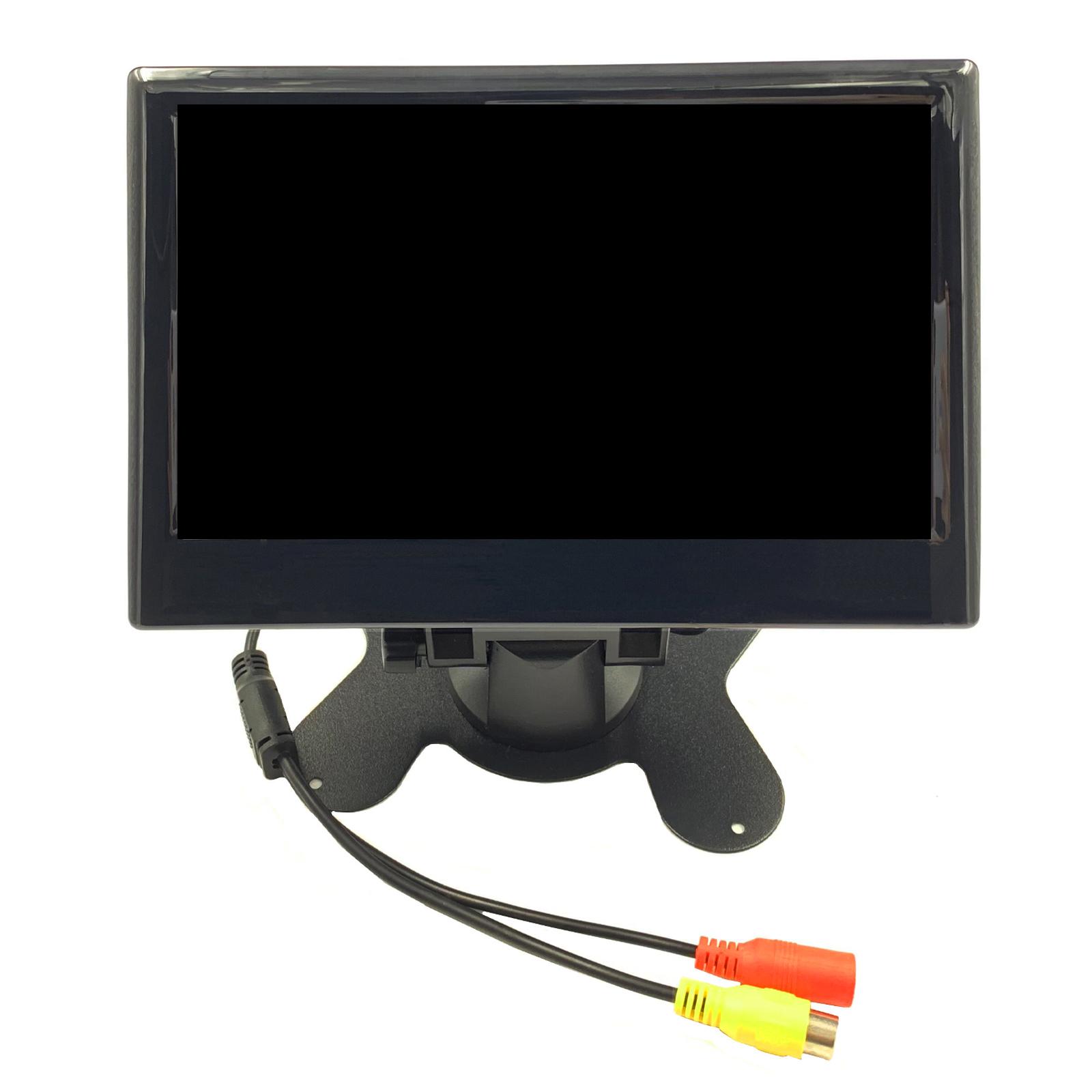 Portable 7" HD Car Display Monitor Set Reversing Monitor Without Camera