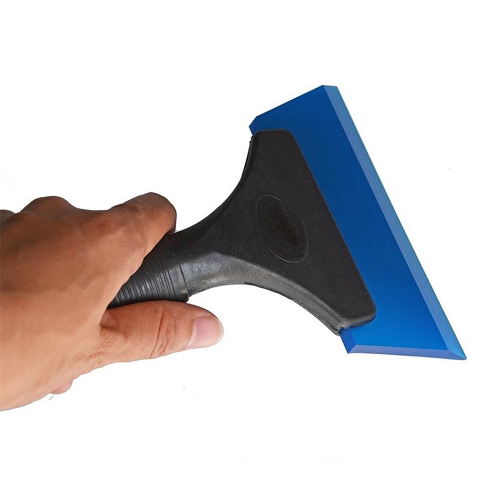 Auto Windshields Rubber Window Squeegee for Bathroom All Purpose Handy Blue