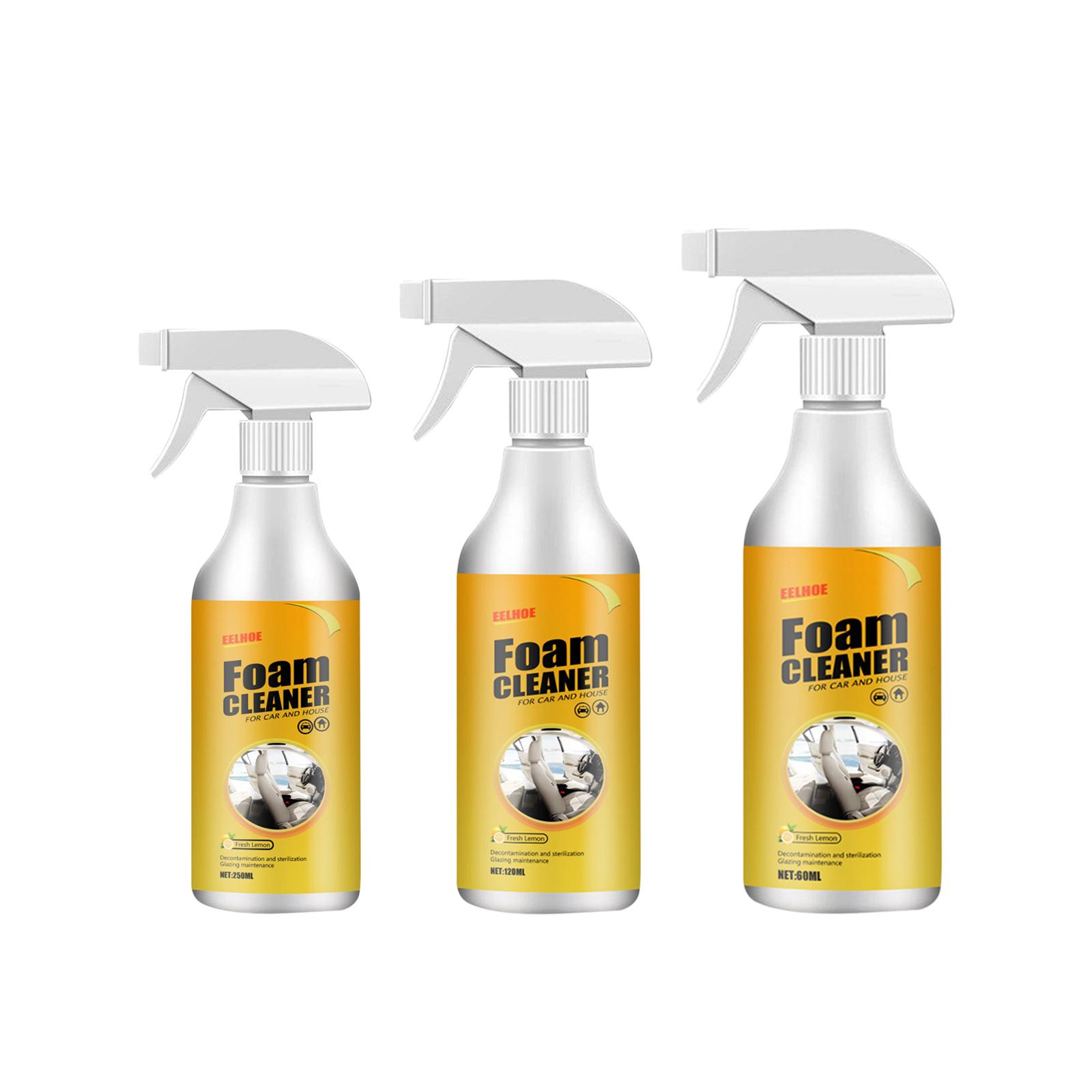 Car Foam Cleaner Car Interior Cleaning Spray for Car Ceiling Seat House 250ml