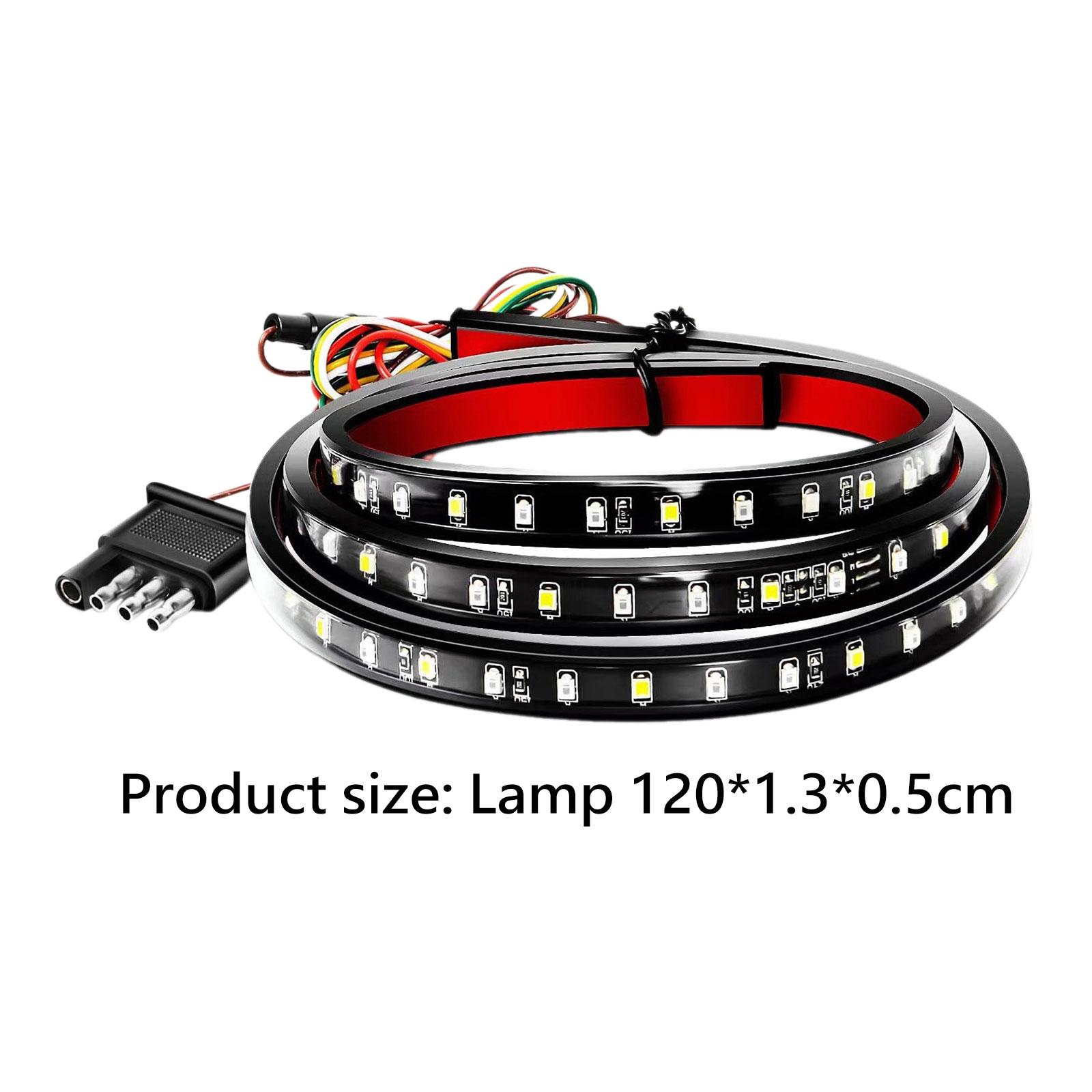LED Tailgate Light Strip Lighting Running Light for Boat Trailer Pickup