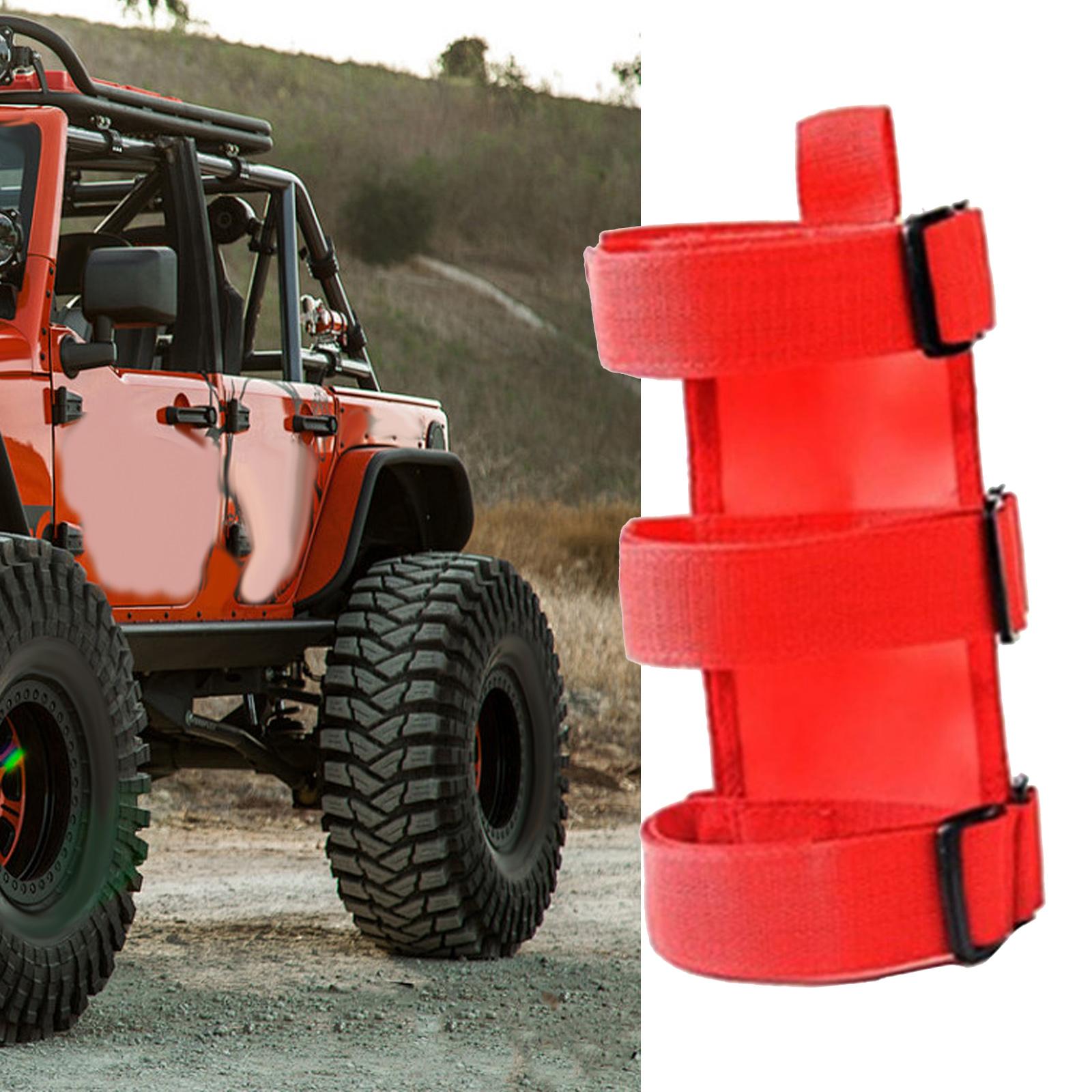 Extinguisher Holder Extinguisher Mount for Jeep Wrangler JL18 Red