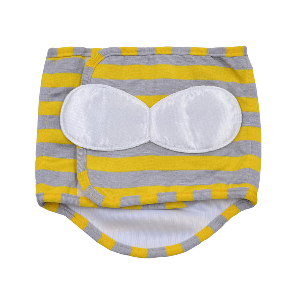 Cartoon Bee Pattern Dog Physiological Diaper Nappy Sanitary Underwear--S