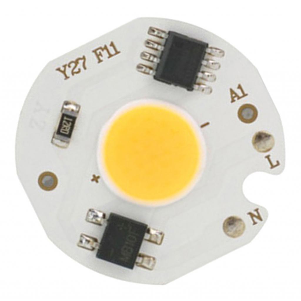 3W LED Bulb COB Chip Light Chip 220V Smart IC Drive for DIY Lighting