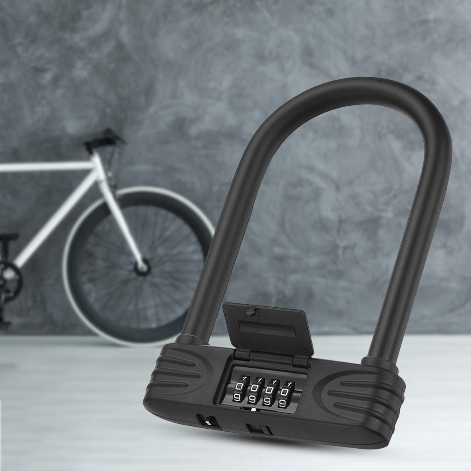 Combo Lock Scooter Bike Lock Easy to Set Combination Durable Glass Door Lock