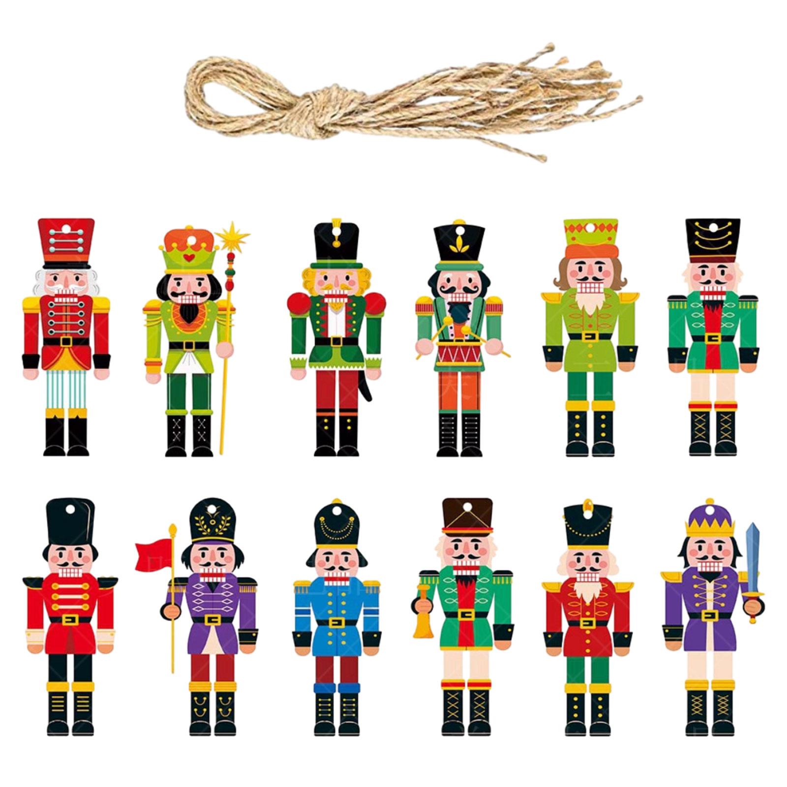 Christmas Tree Nutcracker Pendants