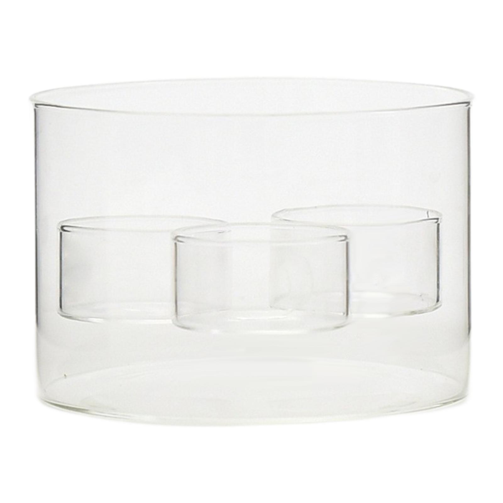 Glass Candle Holder