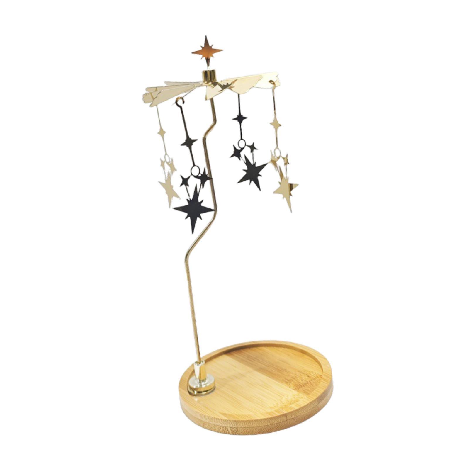 Rotary Candle Holder Star