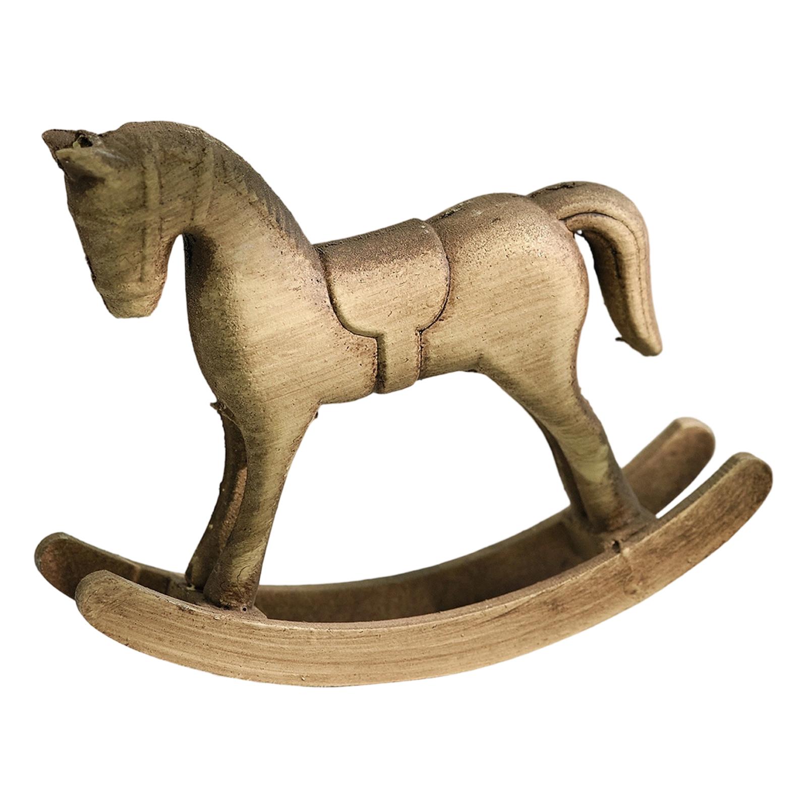 Rocking Horse Wood Sculpture