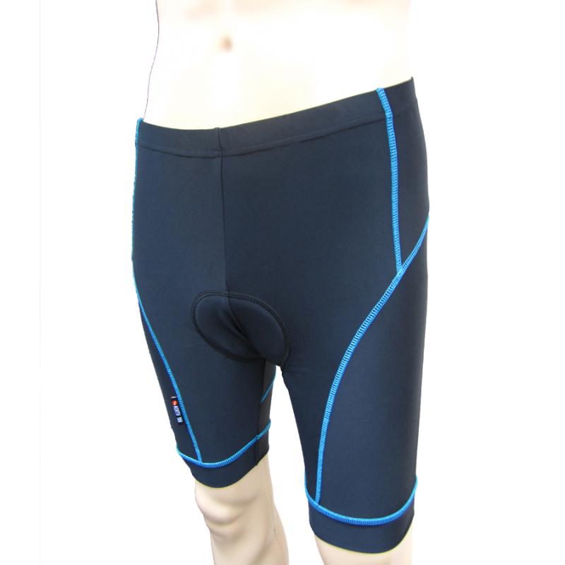 Men Road Bike Riding Quick-Dry Shorts Gel Padded Cycling Shorts Blue 3XL