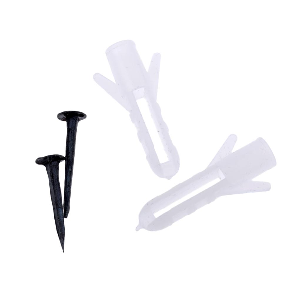 3 Sets Dartboard Mounting Bracket Hardware Screws for Hanging Dart Boards