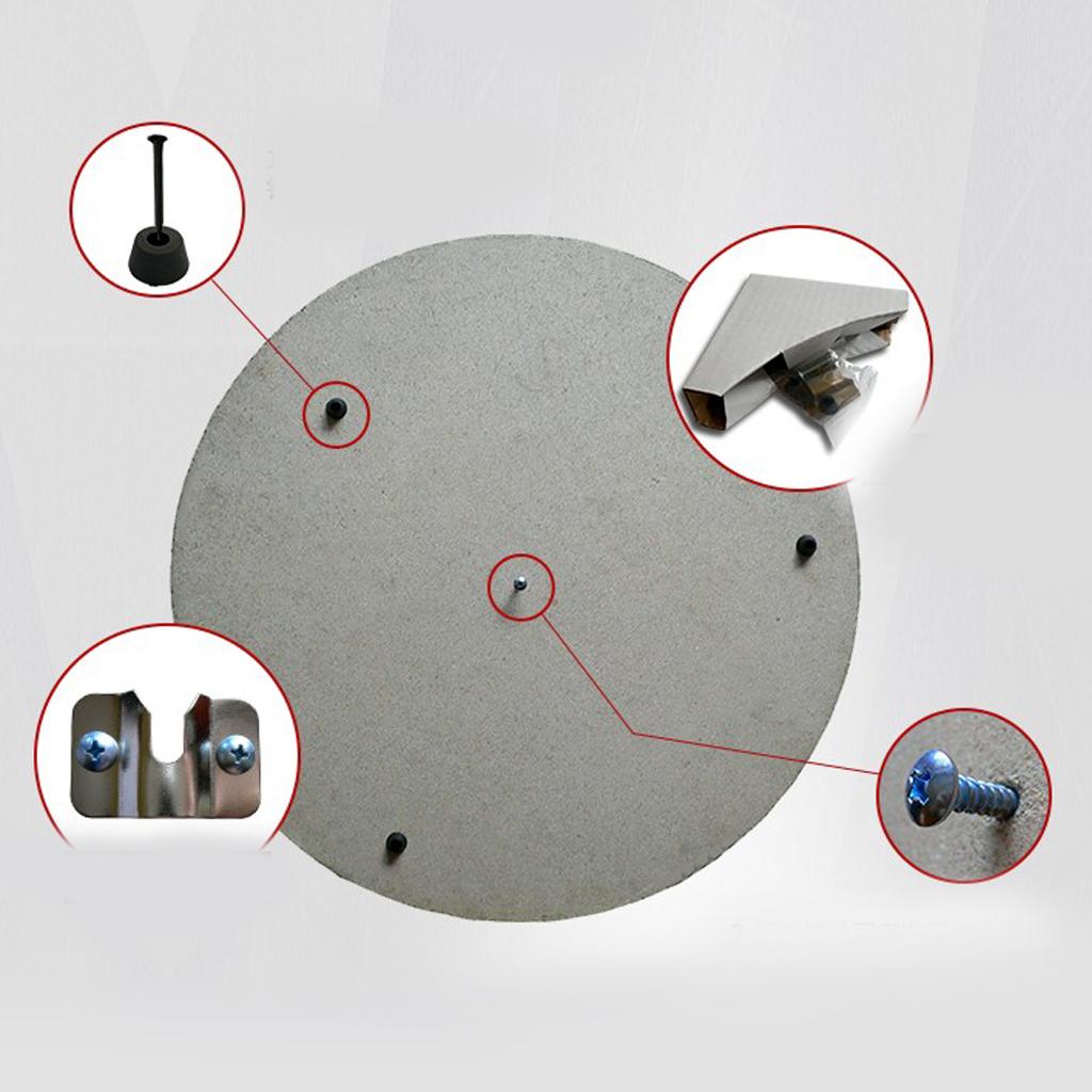 10xDartboard Mounting Bracket Hardware Kit Screws for Hanging Dartboard