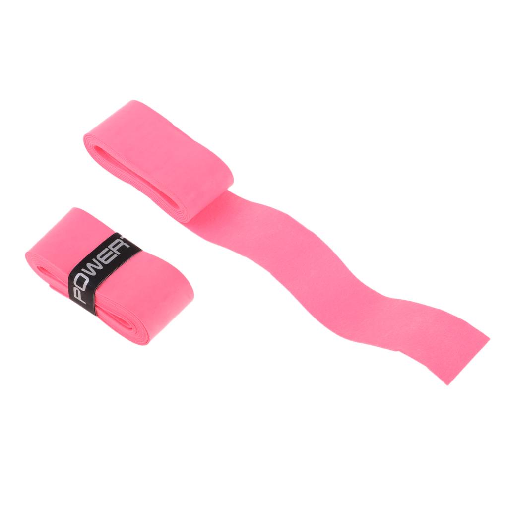 6 Pieces Tennis Badminton Squash Racket Grip Overgrip Tape Pink